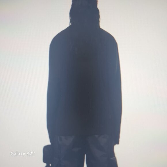 Rains Fleece Black Sweatshirt. NWT. Size Medium - Picture 3 of 7